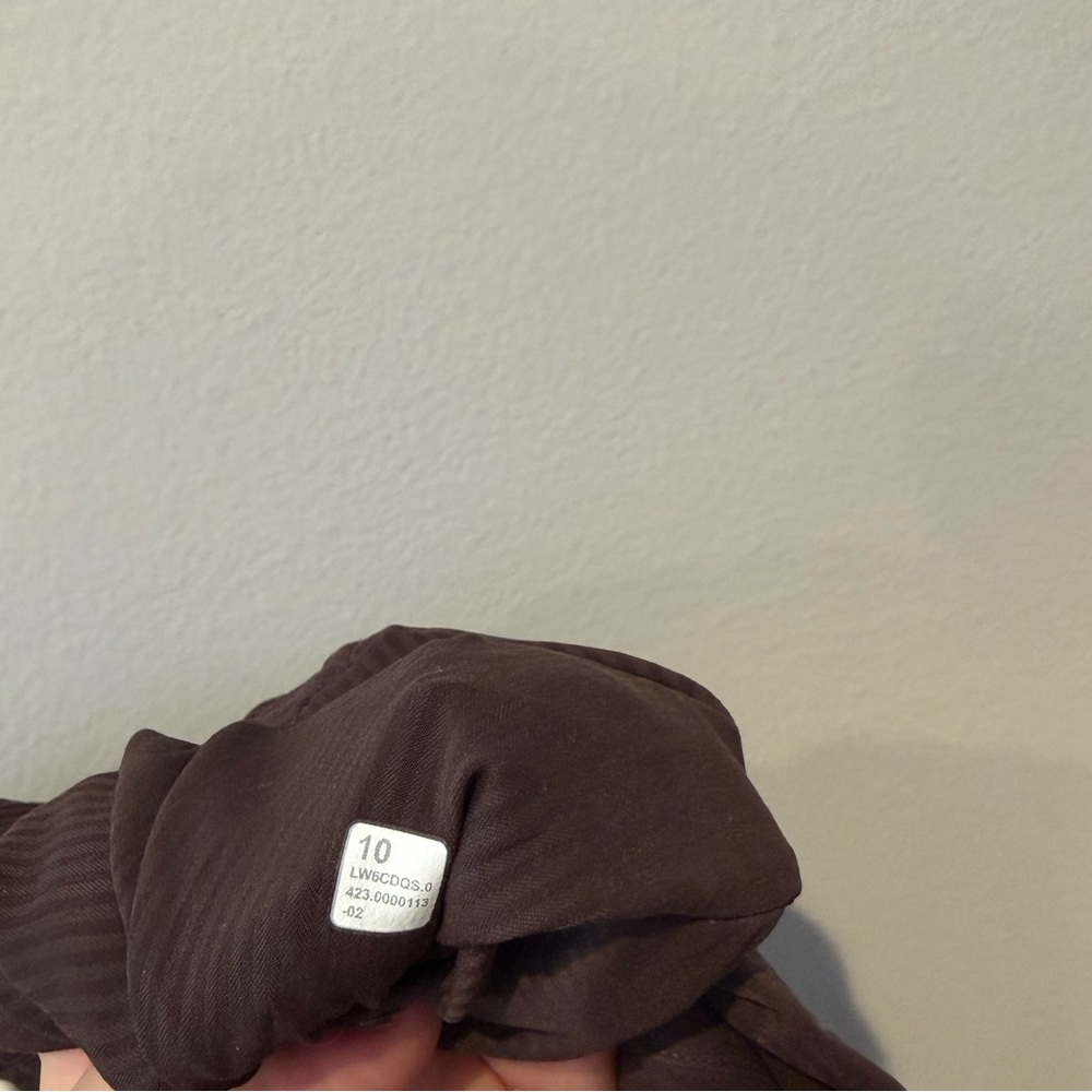Lululemon Athletica Dance Studio Crop/Cinch-Espresso - Picture 8 of 8
